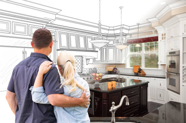 Professional Cabinet Refacing technician working in Windsor Mill, MD
